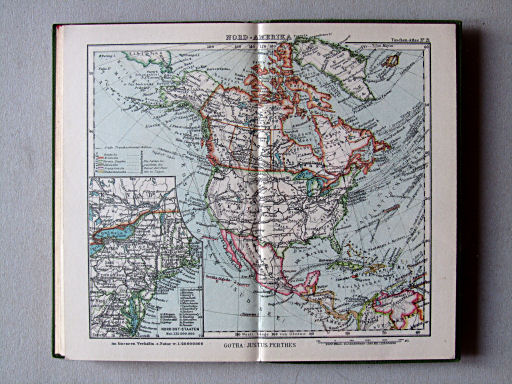 Perthes Taschenatlas der ganzen Welt (1936)
21. Nord-Amerika