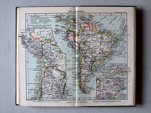 Perthes Taschenatlas der ganzen Welt (1936)
24. Süd-Amerika