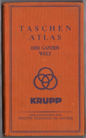 Taschenatlas der ganzen Welt
Krupp (1931)
Band / Binding