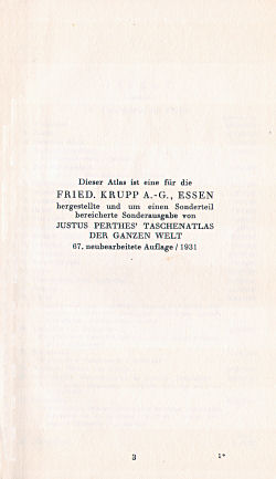 Taschenatlas der ganzen Welt
Krupp (1931)
Bronvermelding / Acknowledgement