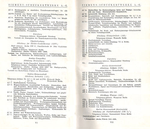 Taschenatlas der ganzen Welt
Siemens-Schuckertwerke (1928)
Informatie over Siemens (4) / Information on Siemens (4)
