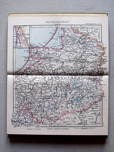Perthes Taschenatlas der ganzen Welt (1940)
9. Deutsches Reich, Teilkarte 6