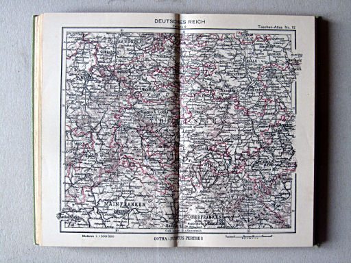 Perthes Taschenatlas der ganzen Welt (1940)
12. Deutsches Reich, Teilkarte 9
