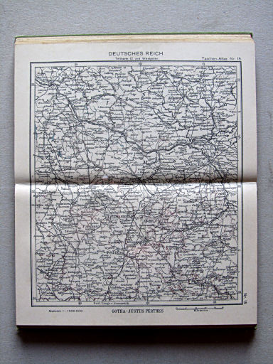 Perthes Taschenatlas der ganzen Welt (1940)
15. Deutsches Reich, Teilkarte 12 und Westpolen
