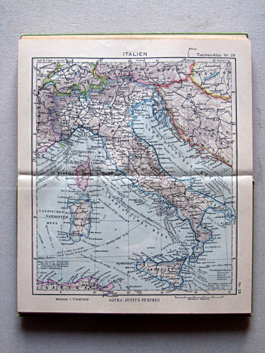 Perthes Taschenatlas der ganzen Welt (1940)
29. Italien