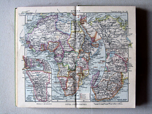 Perthes Taschenatlas der ganzen Welt (1940)
39. Afrika