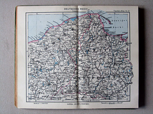 Perthes Taschenatlas der ganzen Welt (1942)
8. Deutsches Reich, Teilkarte 5