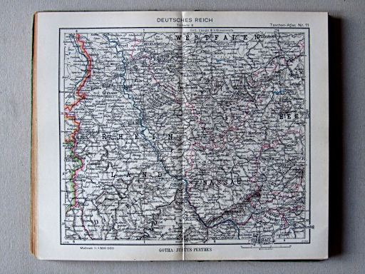 Perthes Taschenatlas der ganzen Welt (1942)
11. Deutsches Reich, Teilkarte 8