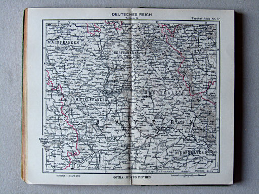 Perthes Taschenatlas der ganzen Welt (1942)
17. Deutsches Reich, Teilkarte 14
