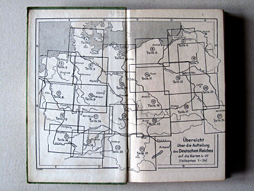Perthes Taschenatlas der ganzen Welt (1944)
Schutblad voorin / Front endpaper