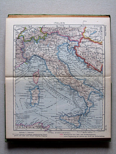 Perthes Taschenatlas der ganzen Welt (1944)
30. Italien