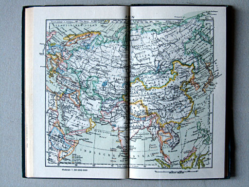 Taschenatlas der ganzen Welt (1949)
16. Asien
