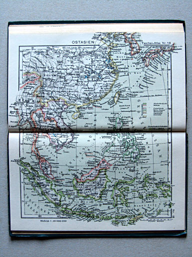 Taschenatlas der ganzen Welt (1949)
18. Ostasien