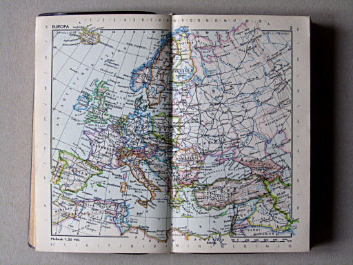 Die Erde Taschenatlas (1958)
2. Europa