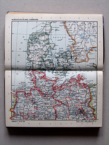 Die Erde Taschenatlas (1958)
4. Norddeutschland / Dänemark