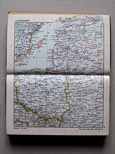 Die Erde Taschenatlas (1958)
10. Ostseeländer