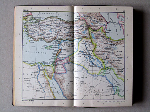 Die Erde Taschenatlas (1958)
21. Orient
