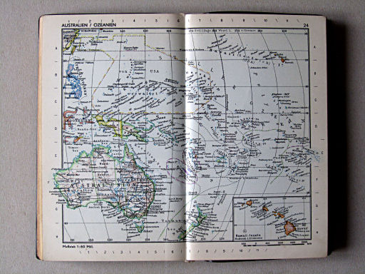 Die Erde Taschenatlas (1958)
24. Australien / Ozeanien