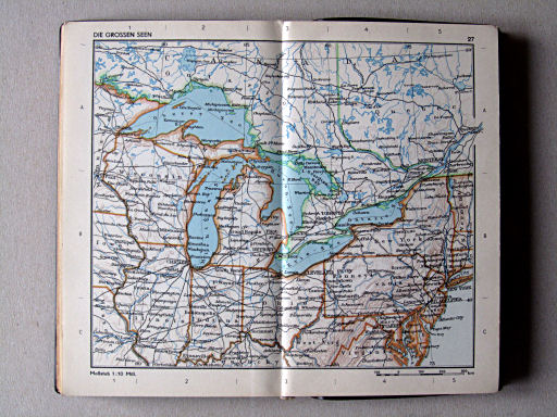 Die Erde Taschenatlas (1958)
27. Die Grossen Seen