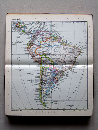 Die Erde Taschenatlas (1958)
29. Südamerika