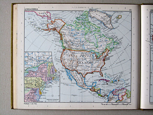 Kleiner Weltatlas (1964)
25. Nordamerika