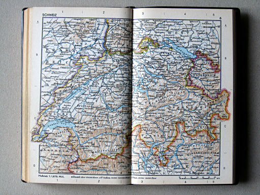 Taschenatlas Die Erde (1967)
6. Schweiz