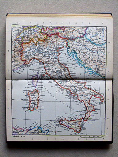 Taschenatlas Die Erde (1967)
13. Italien