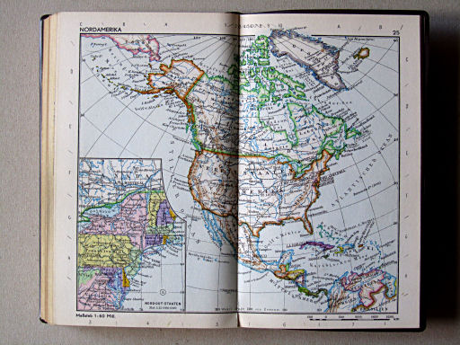 Taschenatlas Die Erde (1967)
25. Nordamerika