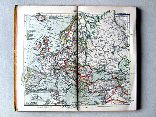 Perthes. Atlas portátil (1925)
2. Europa