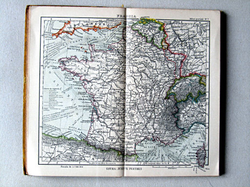 Perthes. Atlas portátil (1925)
7. Francia