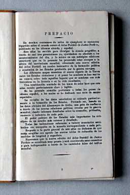 Perthes Atlas portátil del mundo entero (1938)
Voorwoord / Preface