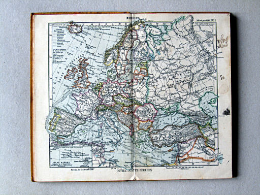 Perthes. Atlas portátil (1938)
2. Europa
