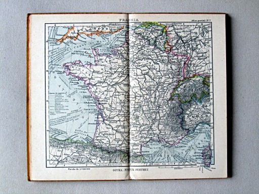Perthes. Atlas portátil (1938)
7. Francia