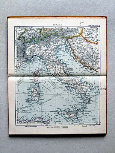 Perthes. Atlas portátil (1938)
8. Italia
