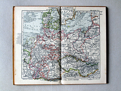 Perthes. Atlas portátil (1938)
11. Alemania y Dinamarca