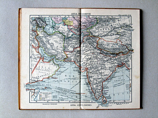 Perthes. Atlas portátil (1938)
16. Asia Sudoeste