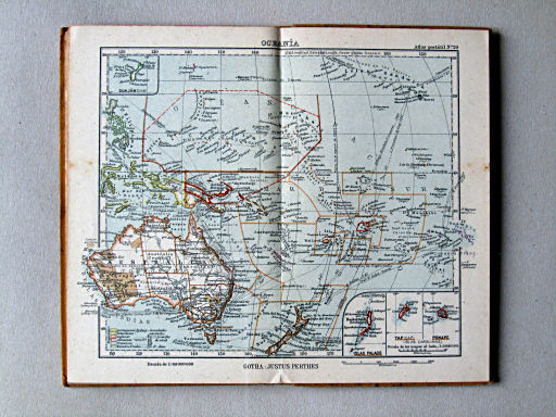 Perthes. Atlas portátil (1938)
20. Oceanía