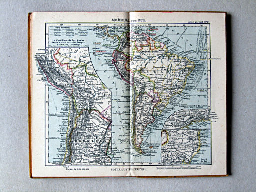 Perthes. Atlas portátil (1938)
21. América del Sur