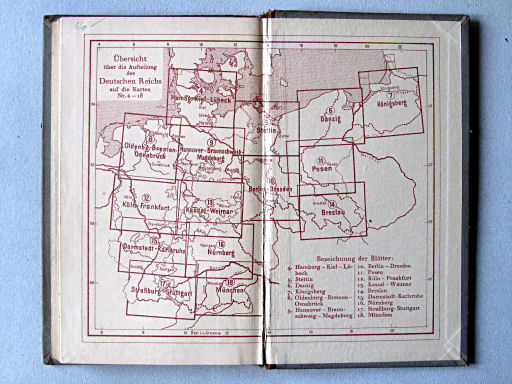 Welt-Atlas der DBG (ca. 1928)
Schutblad achterin / Rear endpaper