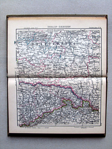 Welt-Atlas der DBG (ca. 1928)
10. Berlin - Dresden