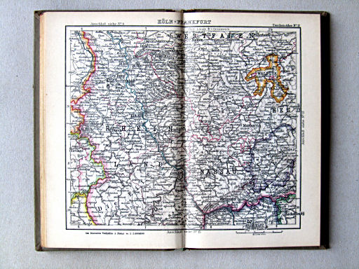 Welt-Atlas der DBG (ca. 1928)
12. Köln - Frankfurt