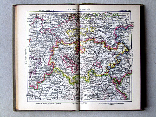 Welt-Atlas der DBG (ca. 1928)
13. Kassel - Weimar