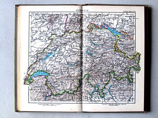 Welt-Atlas der DBG (ca. 1928)
19. Schweiz