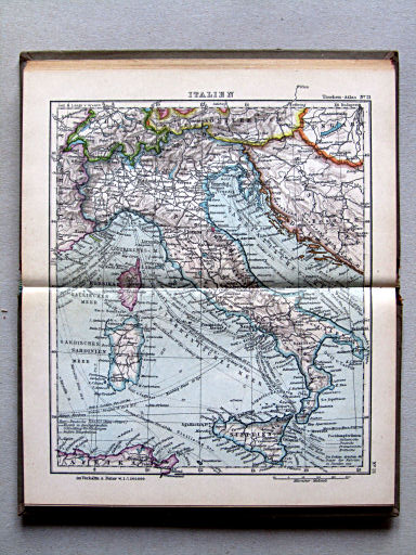 Welt-Atlas der DBG (ca. 1928)
21. Italien