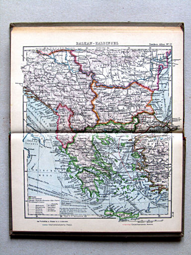 Welt-Atlas der DBG (ca. 1928)
27. Balkan-Halbinsel