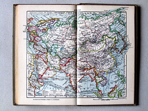 Welt-Atlas der DBG (ca. 1928)
28. Asien