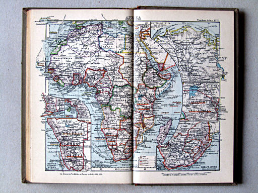 Welt-Atlas der DBG (ca. 1928)
31. Afrika