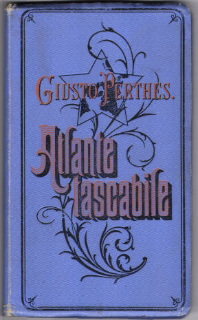 Perthes. Atlante tascabile (1891)
Voorkant band / Front cover