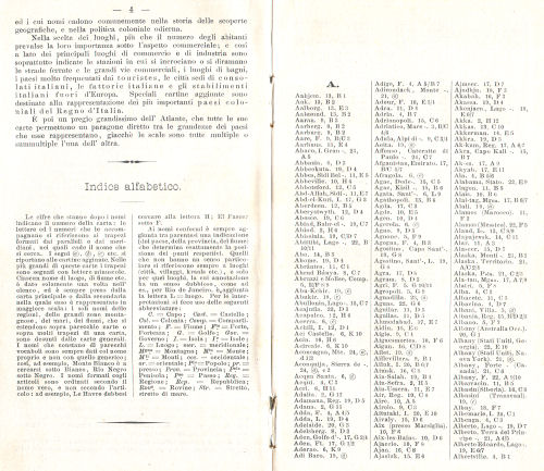 Perthes. Atlante tascabile (1891)
Voorwoord (2), register / Preface (2), index