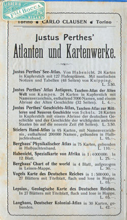 Perthes. Atlante tascabile (1902)
Schutblad voorin / Front endpaper 